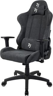 Arozzi Torretta Soft Fabric - chair - fabric - dark grey Büro Stuhl - Stoff - Bis zu 100 kg