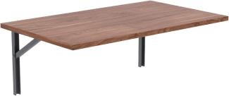 65x65 | Wandklapptisch Klapptisch Wandtisch Küchentisch Schreibtisch Kindertisch | Burgund