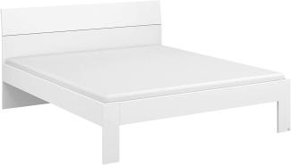 Rauch Möbel Flexx Bett Doppelbett Futonbett in Weiß Liegefläche 180 x 200 cm Gesamtmaße Bett BxHxT 185 x 90 x 209 cm