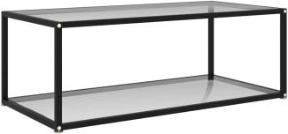 vidaXL Couchtisch Transparent 100x50x35 cm Hartglas