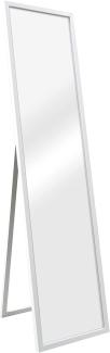 Standspiegel Giovinazzo 150x35 cm neigbar Weiß [en. casa]