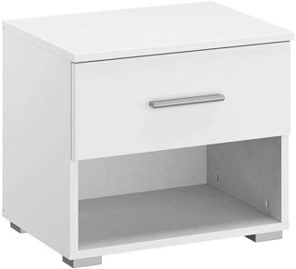 Rauch Möbel Flexx Nachttisch inklusive Schublade in Weiß BxHxT 47 x 43 x 42 cm