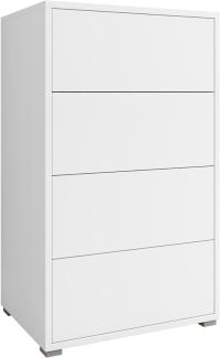 'Gesita K1D4SZ' Kommode, Weiß, 93 x 70 cm