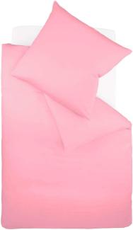 Fleuresse Mako-Satin-Bettwäsche colours pink 4070 155x220