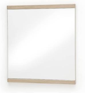 Garderobenspiegel Burgos 6 Eiche Bianco 75x82x3 cm Spiegel Wandspiegel