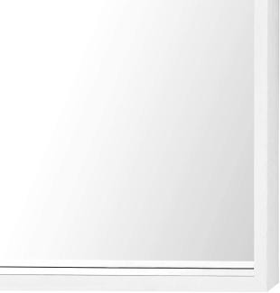 Wandspiegel weiß quadratisch 50 x 50 cm BRIGNOLES