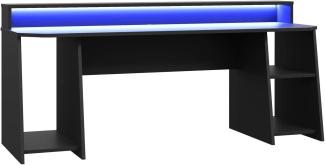 'TEZAUR' Schreibtisch, schwarz
