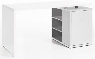 'Core' Schreibtisch, weiß, 140 x 74 x 69 cm