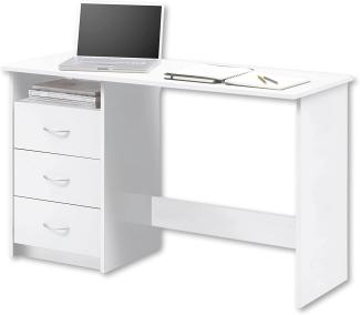 'Adria' Schreibtisch, weiß, 76 x 120 x 50 cm