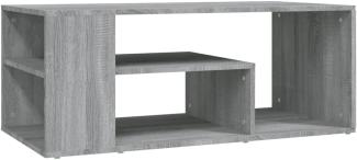 Couchtisch Grau Sonoma 100x50x40 cm Holzwerkstoff