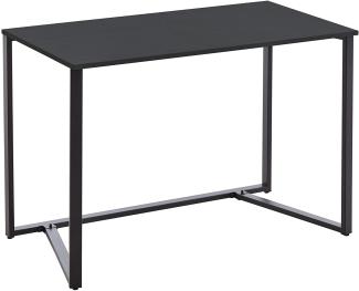Schreibtisch Herold in schwarz Esche klappbar 110 cm