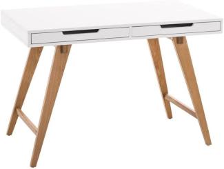 Schreibtisch Porto 110 cm V2, weiß