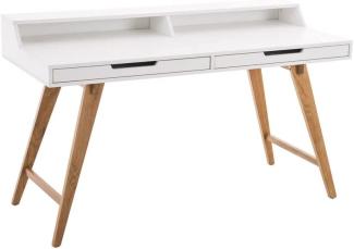 Schreibtisch Eaton 140 cm, weiß