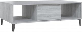 Couchtisch Grau Sonoma 103,5x60x35 cm Spanplatte