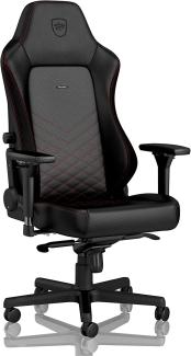 noblechairs HERO Gaming Chair - Black/Red Gaming Stuhl - Schwarz / Rot - PU-Leder - Bis zu 150 kg