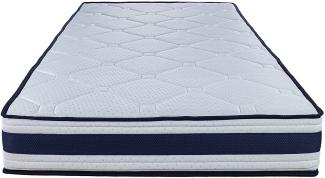 Arensberger Taschen-Federkernmatratze MARIA - Natur Latex Komfort-Schicht; 19cm Höhe 100cm x 200cm