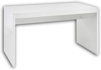ALASKA Weiß Schreibtisch Kinderzimmer Tisch Jugendzimmer PC Büro ca. 135 cm