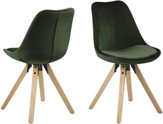 Stühle im 2-er Set DIMA, waldgrün