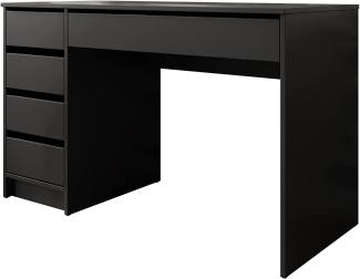 Schreibtisch / Ada (Farbe: Schwarz)