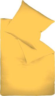 Fleuresse Interlock-Jersey-Bettwäsche colours sonne 2349 155 cm x 200 cm