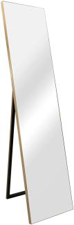 Standspiegel Barletta 150x35 cm neigbar Gold [en. casa]
