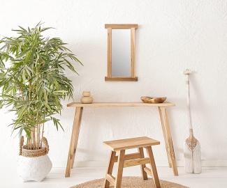 Spiegel Zain 40x70 cm Natur Teak Holz