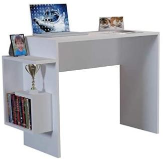 'Alaska' Schreibtisch, Weiß, 104,5 x 73,8 x 40 cm