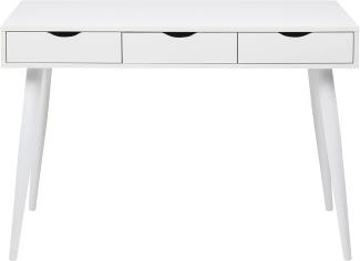 Actona 'Neptun' Schreibtisch, weiß, 110 x 77,1 x 50 cm