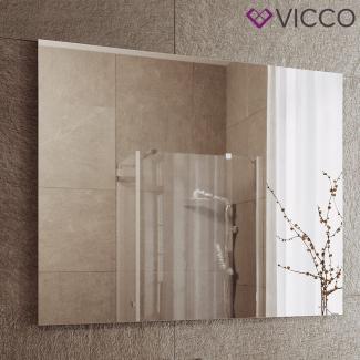 Vicco Schminkspiegel Wandspiegel Frisierspiegel Viola Weiß 80x65 cm modern Schlafzimmer Spiegel Make-Up-Tisch Badspiegel Badezimmerspiegel Flurspiegel
