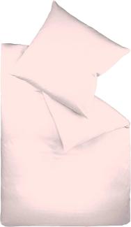 Fleuresse Interlock-Jersey-Bettwäsche colours rose 4040 135 cm x 200 cm
