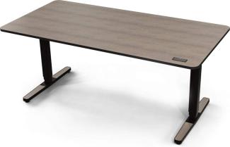 Yaasa Desk Pro II Elektrisch Höhenverstellbarer Schreibtisch, 160 x 80 cm, Eiche, mit Speicherfunktion und Kollisionssensor