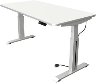 Kerkmann 10010610 Schreibtisch- Stehtisch Move Professional 1600 x 800 mm elektrisch höhenverstellbar Weiß
