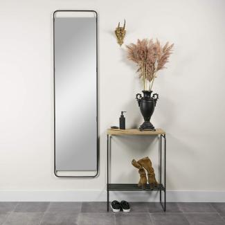 Spinder Design Spiegel Clint XL, Schwarz 46x175 cm
