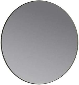 Blomus Wandspiegel RIM, Spiegel, Rundspiegel, Stahl pulverbeschichtet, Steel Gray, 50 cm, 66003