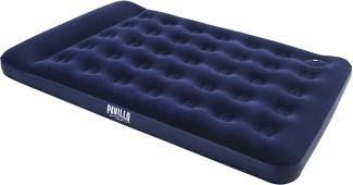 Pavillo™ Luftbett Blue Horizon Step mit interner Fußpumpe Double XL/Lo 191 x 137 x 28 cm