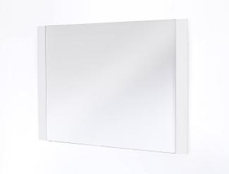 Garderobenspiegel Romana 4 matt weiß 91x68x2cm Wandspiegel Flurspiegel