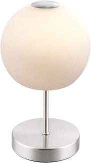 GLOBO Tischleuchte Wohnzimmer Tischlampe Schlafzimmer Dekoleuchte LED weiß 21946