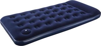 Bestway Luftbett Eingebaute Fußpumpe Aufblasbar Beflockt 188×99×28 cm