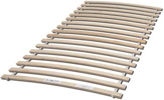 Rollrost aus stabilen Federleisten für Liegefläche 90 x 200 cm - Hochwertiger Lattenrost aus Birkenschichtholz - 90 x 1 x 192,5 cm (B/H/T)