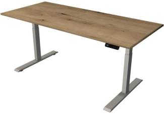 Kerkmann Steh-/Sitztisch Move 2 elektrisch Fuß silber 180x80x63-127cm