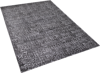 Teppich dunkelgrau-silber 160 x 230 cm abstraktes Muster ESEL