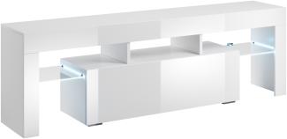 Stylefy Taro Lowboard 41x138x40 cm Weiß