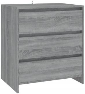Sideboard Grau Sonoma 70x41x75 cm Holzwerkstoff
