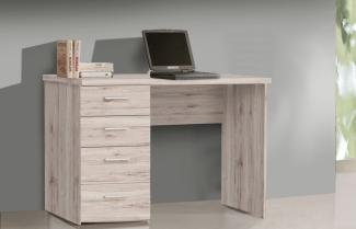 Schreibtisch PC-Tisch Computertisch Bürotisch 110x60cm Sandeiche