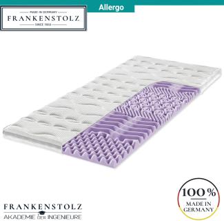 Frankenstolz Topper Allergo perfekt für Allergiker 90x190 cm (Sondergröße)