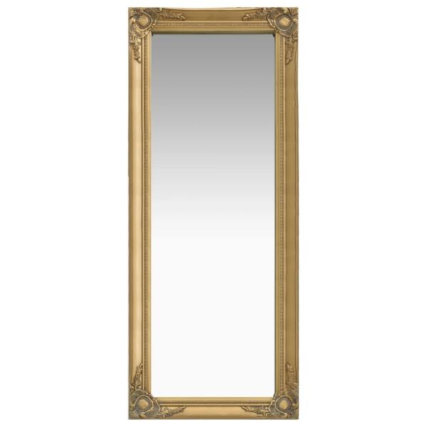 vidaXL Wandspiegel im Barock-Stil 50 x 120 cm Golden
